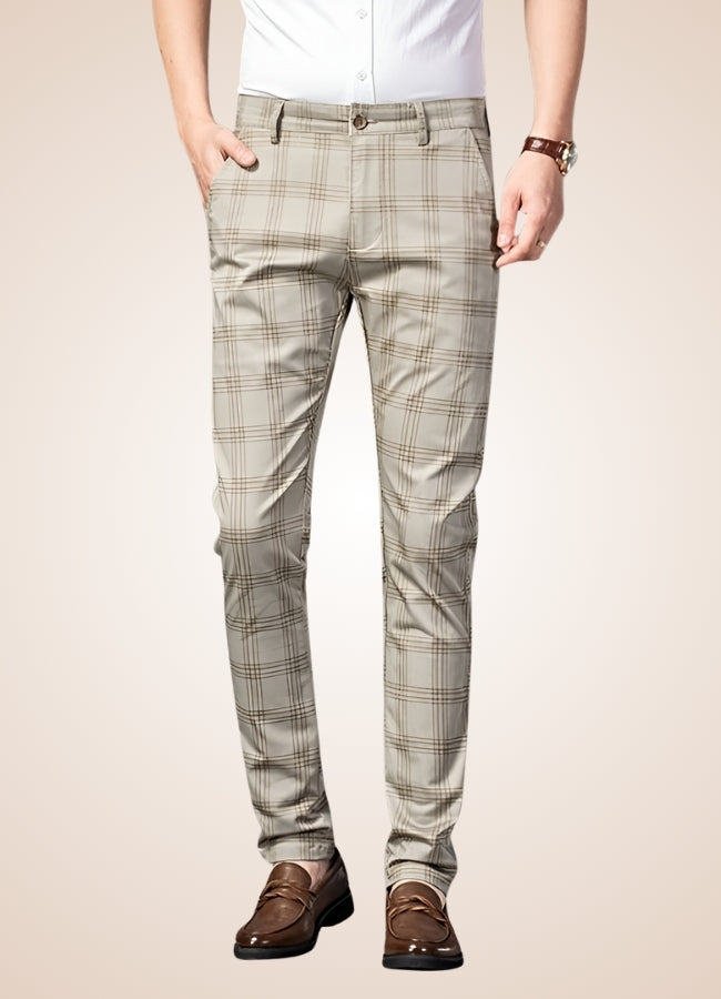 Steampunk Stripe Plaid Trousers - Steampunk Australia
