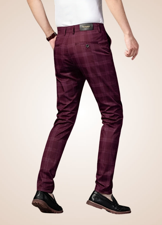 Steampunk Stripe Plaid Trousers - Steampunk Australia