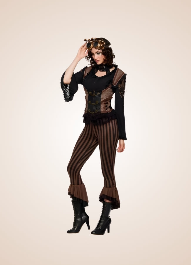 Steampunk Striped Pants - Steampunk Australia