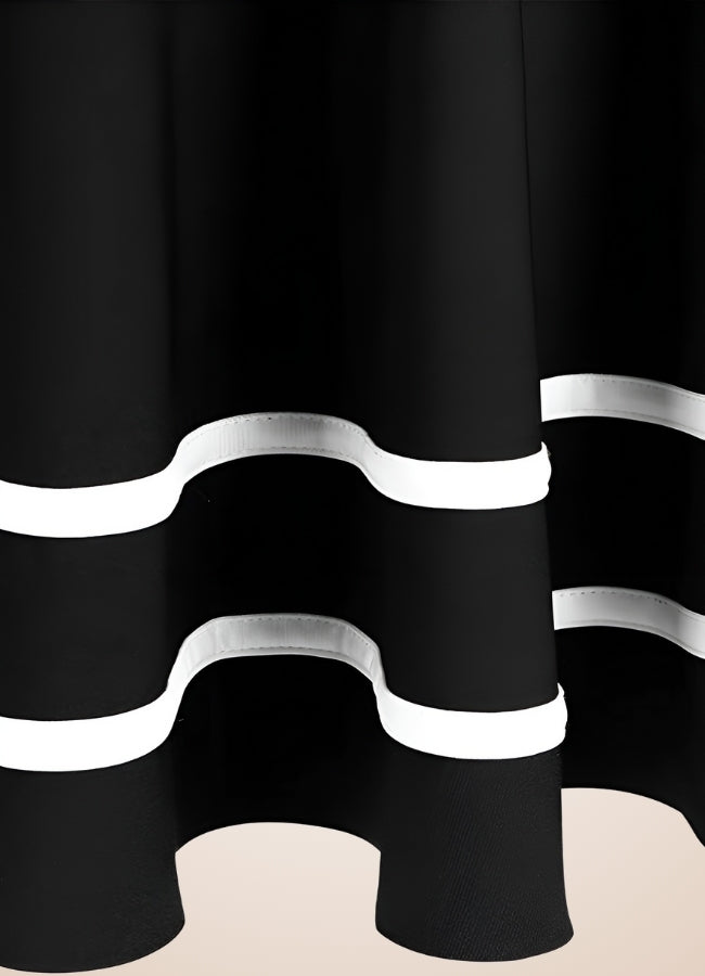 Steampunk Striped Skirt - Steampunk Australia