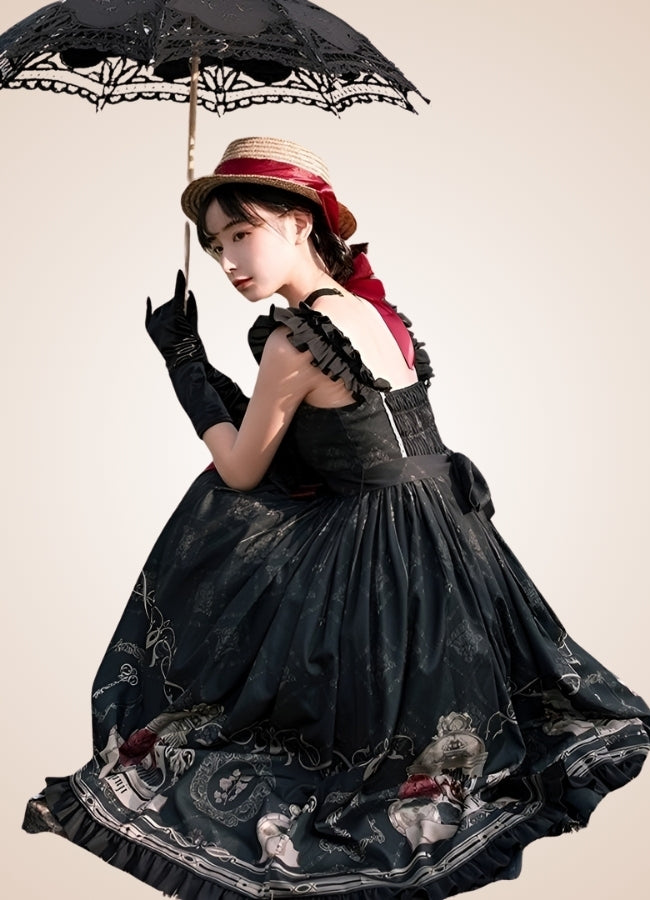 Steampunk Summer Lolita Dress - Steampunk Australia