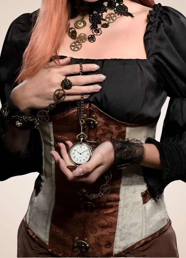 Steampunk Underbust Corset - Steampunk Australia