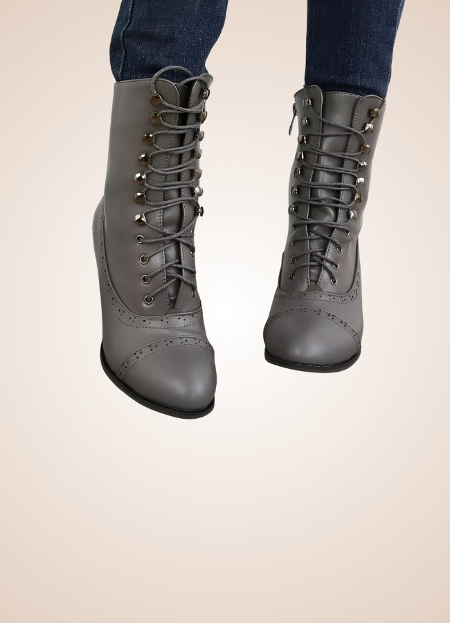 Steampunk Victorian Lace Boots - Steampunk Australia
