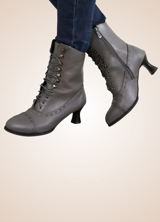 Steampunk Victorian Lace Boots - Steampunk Australia