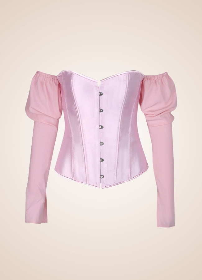 Steampunk Victorian Long Sleeve Corset - Steampunk Australia