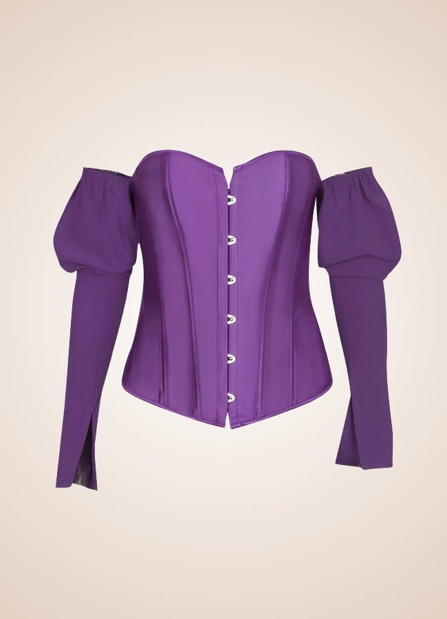 Steampunk Victorian Long Sleeve Corset - Steampunk Australia
