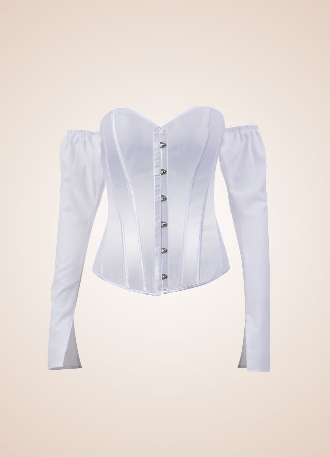 Steampunk Victorian Long Sleeve Corset - Steampunk Australia