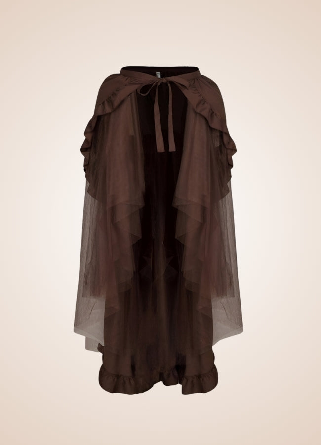 Steampunk Victorian Pleated Skirt - Steampunk Australia