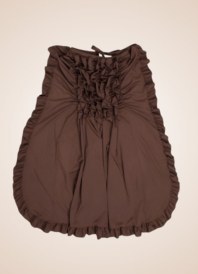 Steampunk Victorian Pleated Skirt - Steampunk Australia