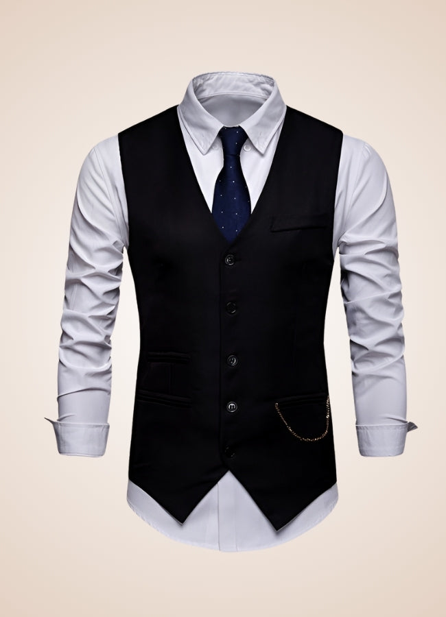 Steampunk Vintage Chain Vest - Steampunk Australia