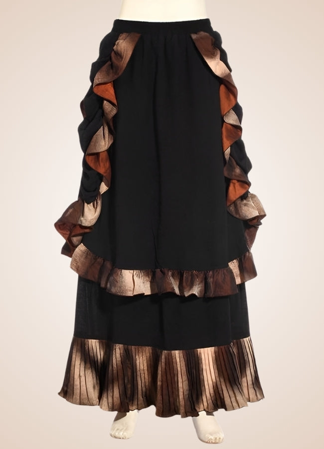 Steampunk Vintage Long Skirt - Steampunk Australia