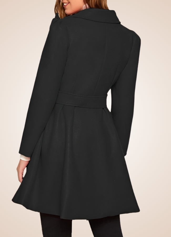 Steampunk Women's Belt Trench Coat - Steampunk Australia