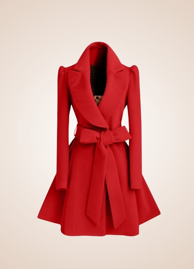 Steampunk Women's Belt Trench Coat - Steampunk Australia