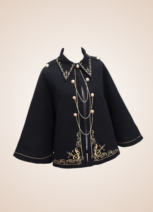 Steampunk Woolen Cloak - Steampunk Australia