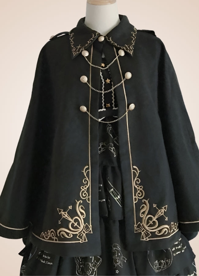 Steampunk Woolen Cloak - Steampunk Australia