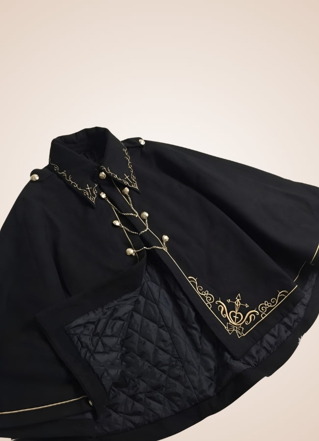 Steampunk Woolen Cloak - Steampunk Australia