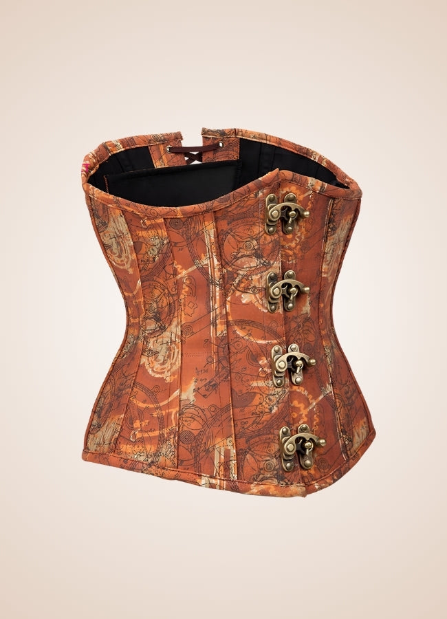 Steel Bone Steampunk Corset - Steampunk Australia