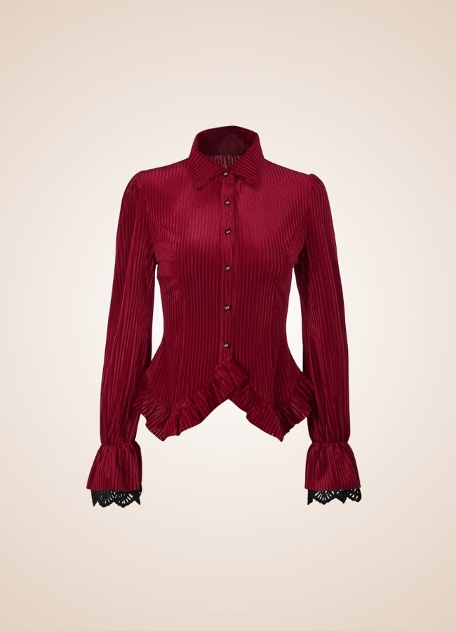 Velvet Steampunk Shirt - Steampunk Australia