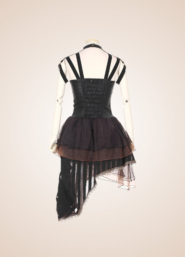 Victorian Asymmetrical Steampunk Dress - Steampunk Australia