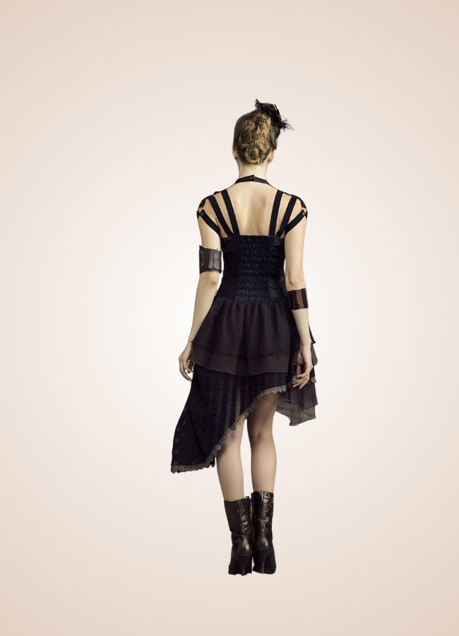 Victorian Asymmetrical Steampunk Dress - Steampunk Australia