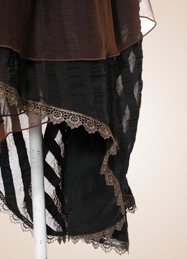 Victorian Asymmetrical Steampunk Dress - Steampunk Australia