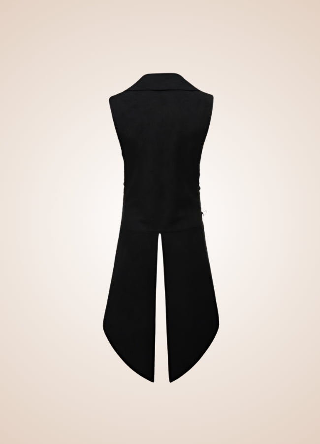 Victorian Gothic Long Vest - Steampunk Australia
