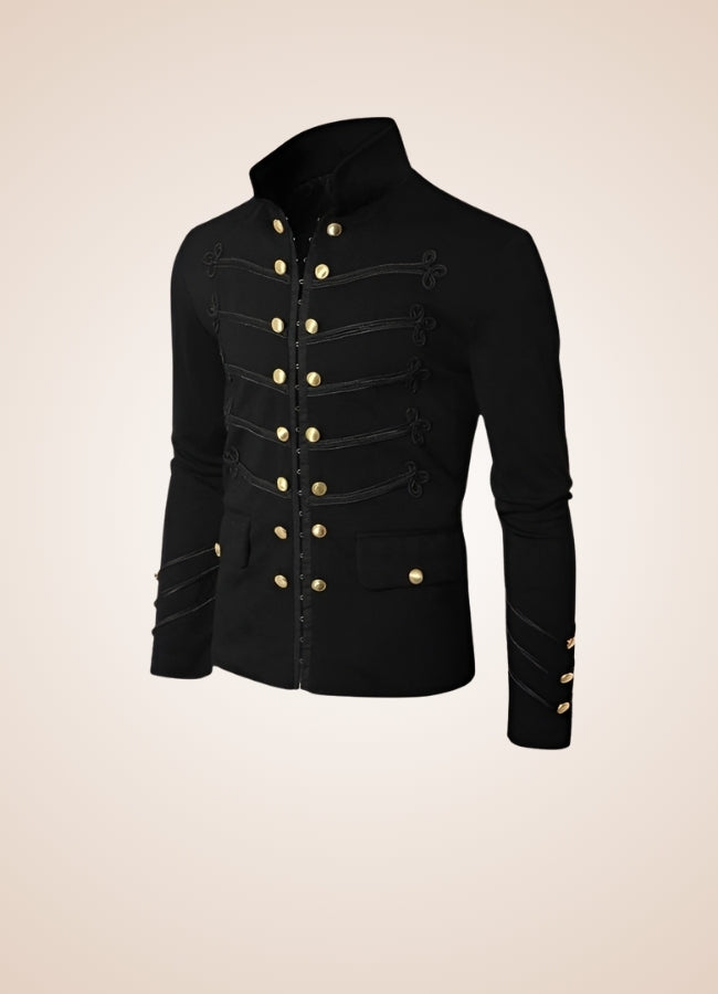 Vintage Gothic Military Jacket - Steampunk Australia