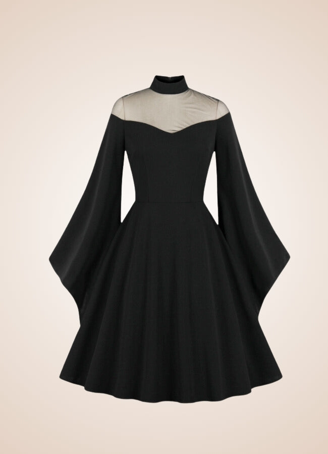 Vintage Gothic Simple Dress - Steampunk Australia