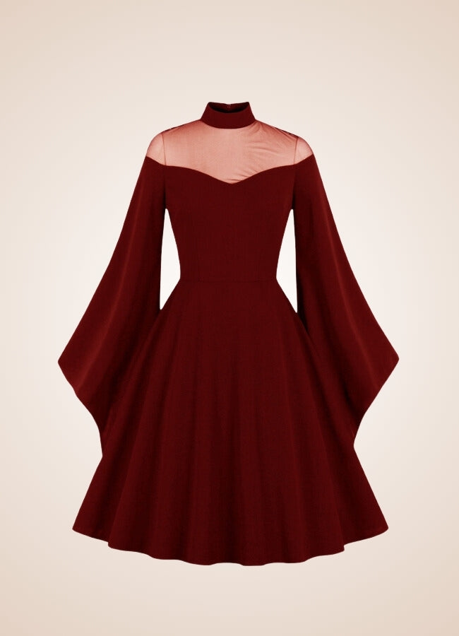 Vintage Gothic Simple Dress - Steampunk Australia