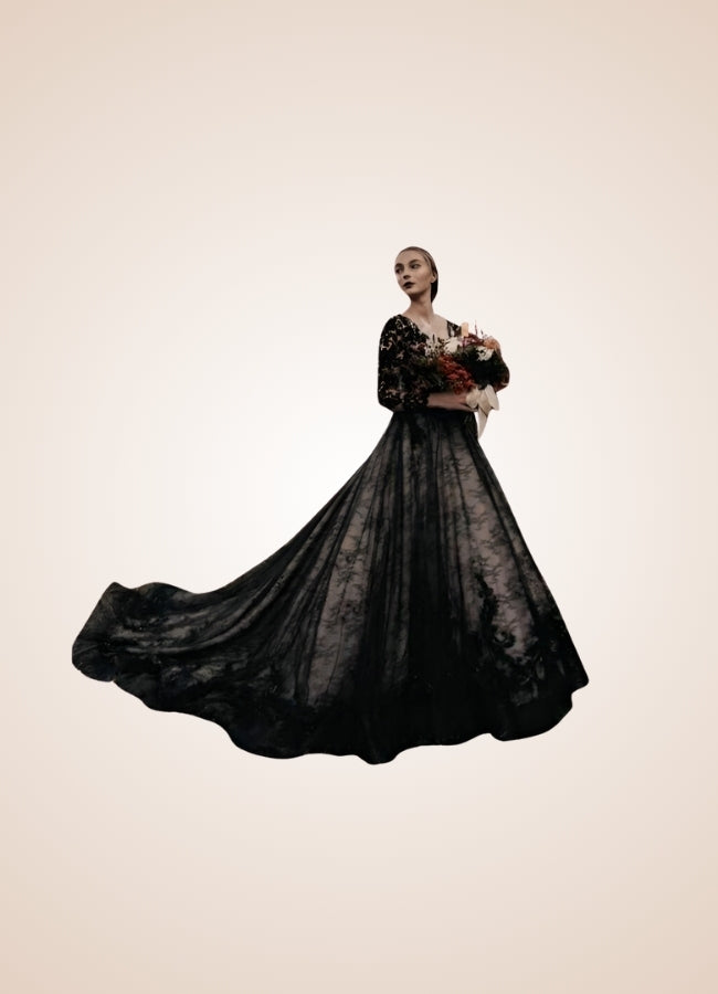 Vintage Gothic Wedding Dress - Steampunk Australia