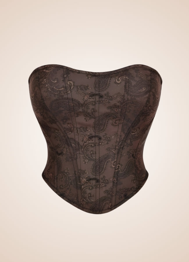 Vintage Pattern Steampunk Corset - Steampunk Australia