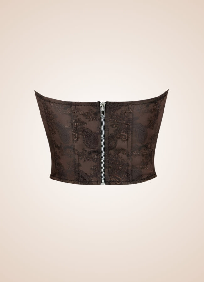Vintage Pattern Steampunk Corset - Steampunk Australia