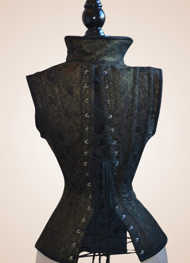 Vintage Steampunk Collar Corset - Steampunk Australia