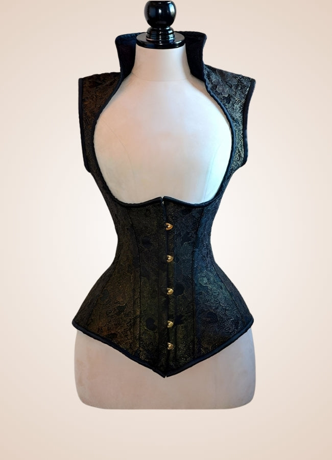 Vintage Steampunk Collar Corset - Steampunk Australia