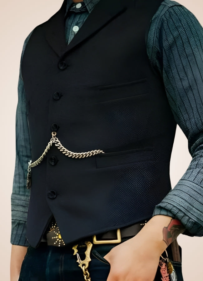 Vintage Steampunk Gilet - Steampunk Australia