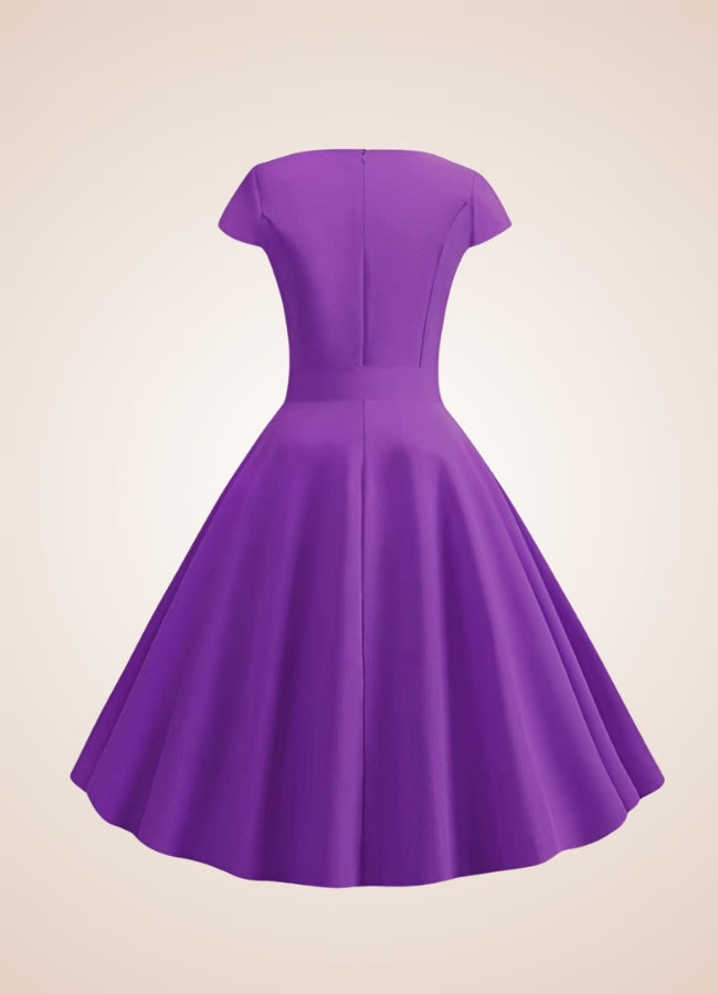 Violet Bowknot Summer Dress - Steampunk Australia