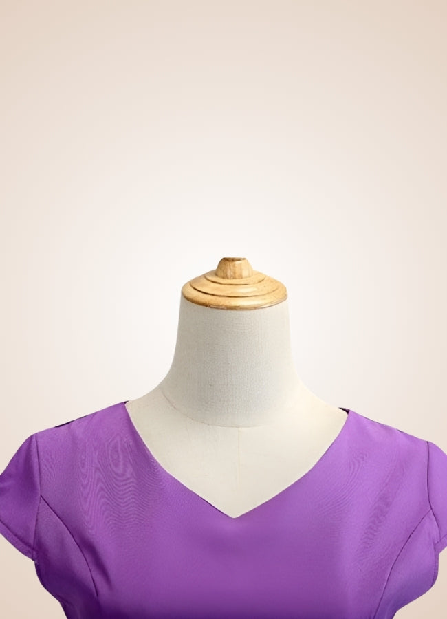 Violet Bowknot Summer Dress - Steampunk Australia