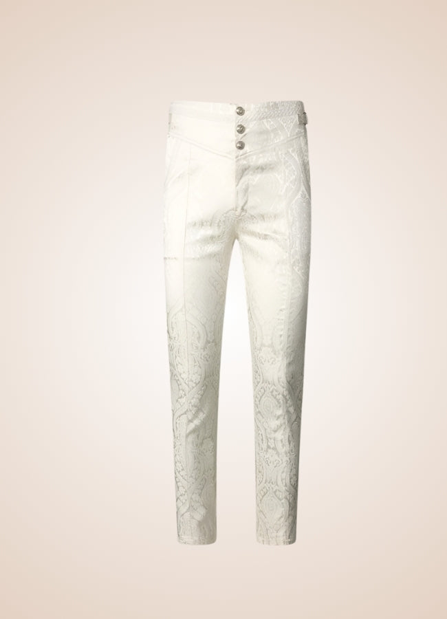 White Steampunk Pants - Steampunk Australia