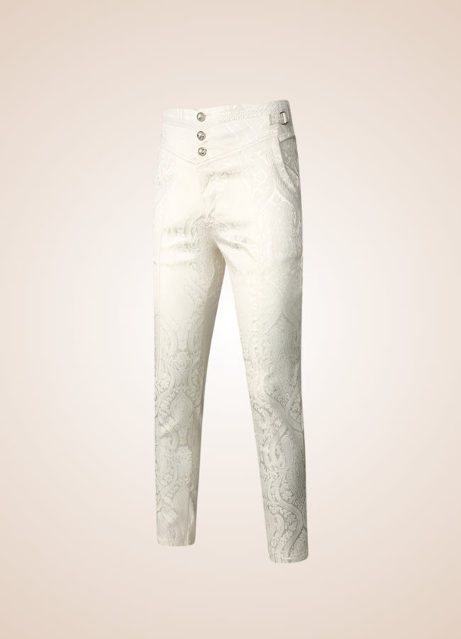 White Steampunk Pants - Steampunk Australia