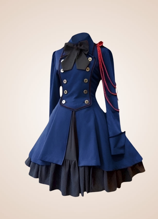 Woman Gothic Lolita Dress - Steampunk Australia