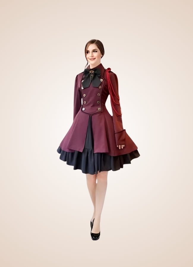 Woman Gothic Lolita Dress - Steampunk Australia