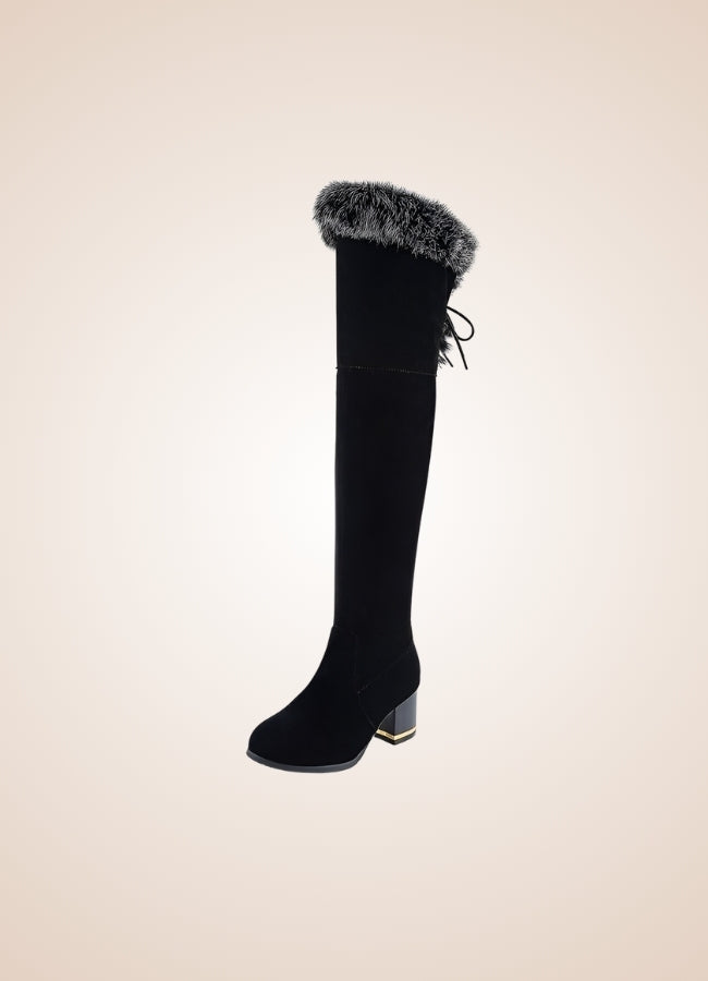 Women Gothic Winter Boots - Steampunk Australia
