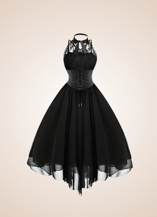 Women's Collar Steampunk Dress - Steampunk Australia