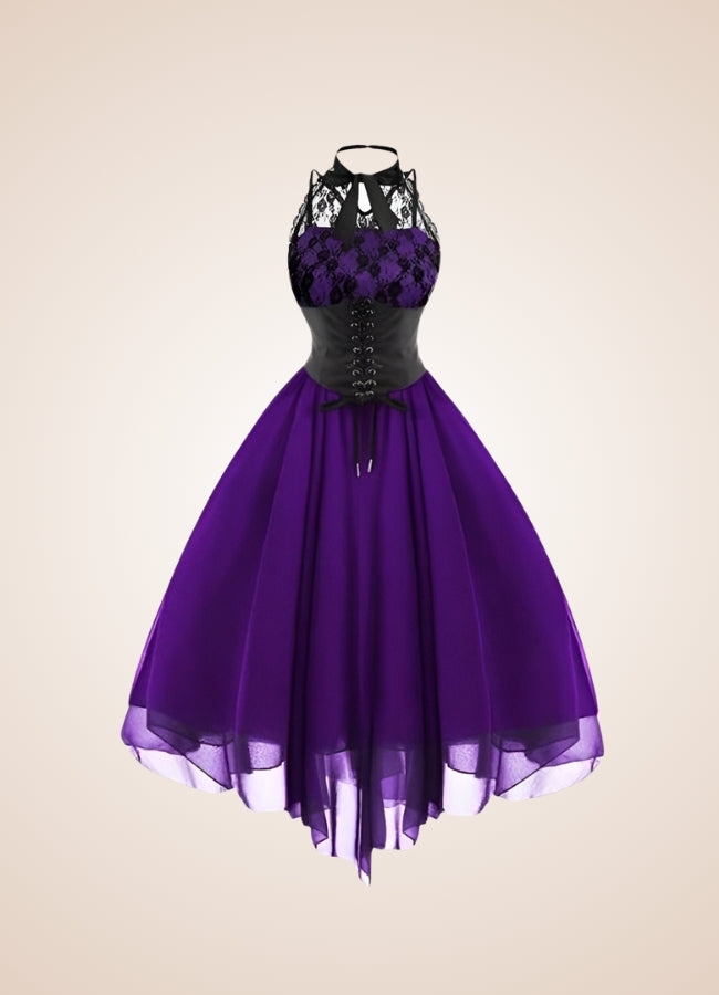 Women's Collar Steampunk Dress - Steampunk Australia
