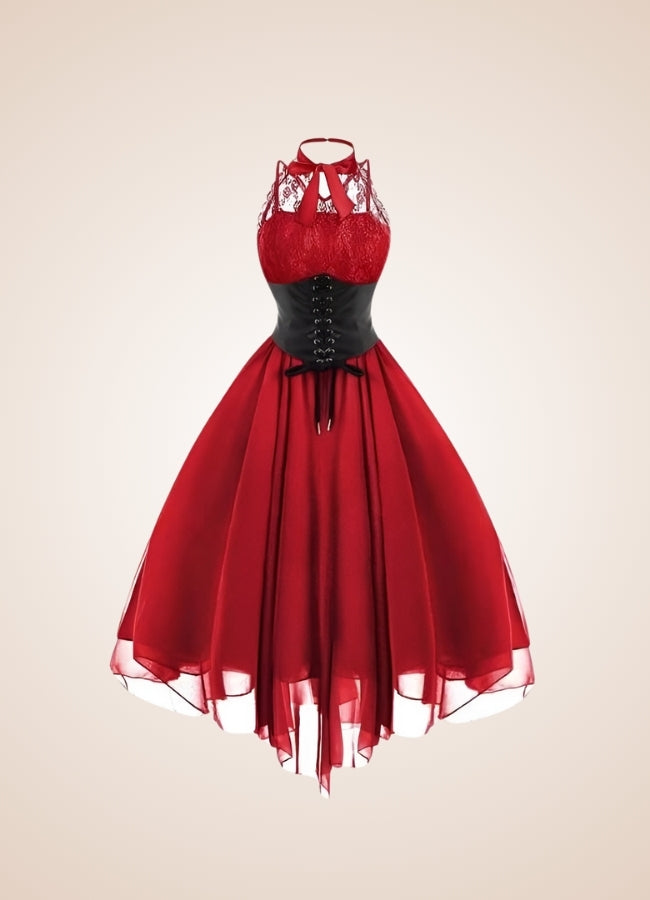 Women's Collar Steampunk Dress - Steampunk Australia