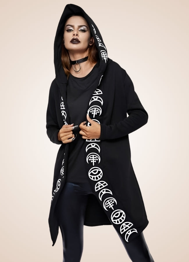Women's Gothic Hooded Jacket - Steampunk Australia