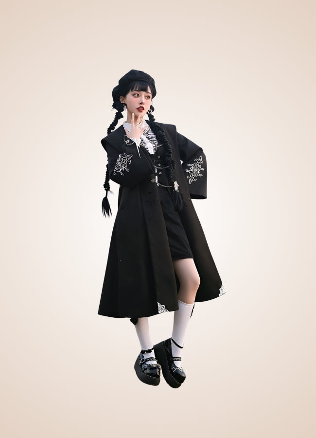 Women's Gothic Lolita Coat - Steampunk Australia