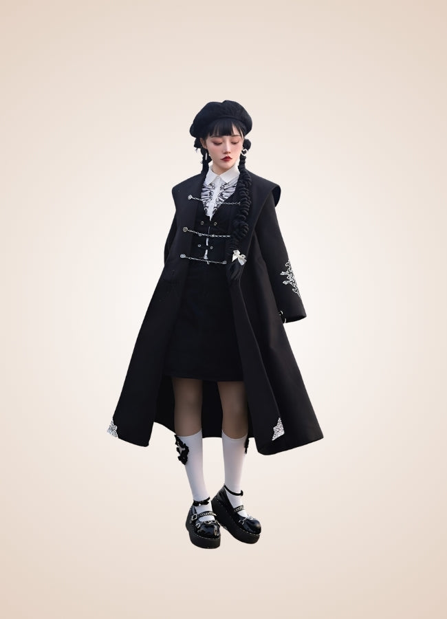 Women's Gothic Lolita Coat - Steampunk Australia