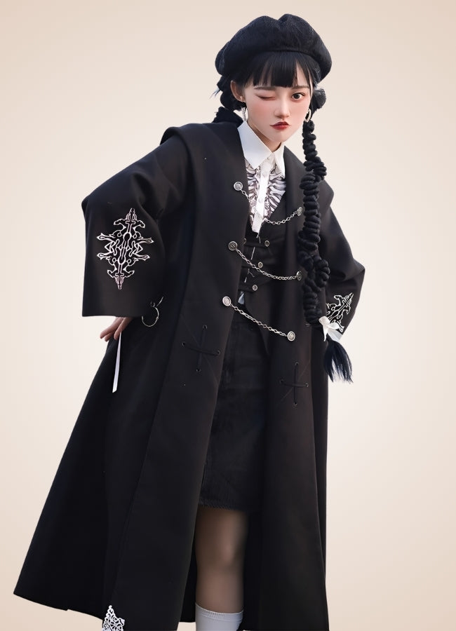 Women's Gothic Lolita Coat - Steampunk Australia