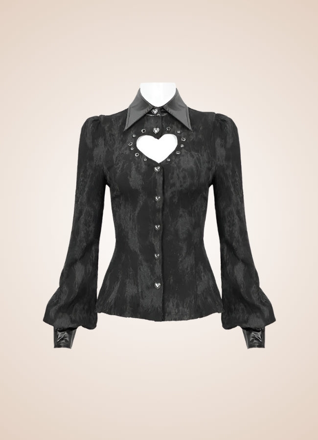 Women's Gothic Punk Shirt - Steampunk Australia